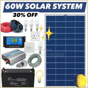 60W Solar System Full Kit / German King