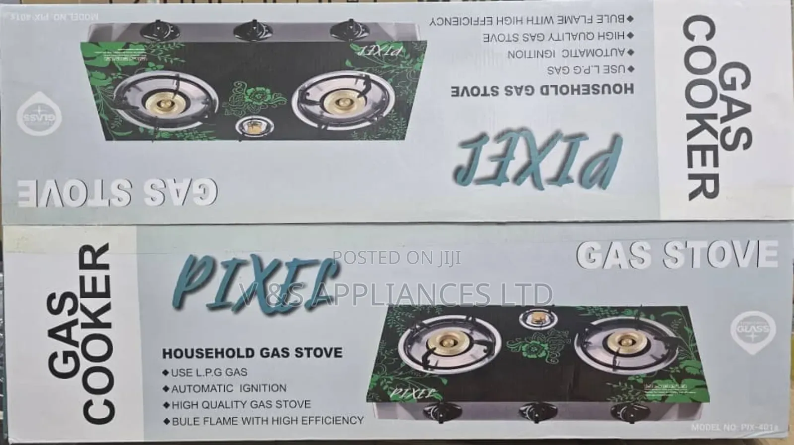 Pixel Gas Stove Burners
