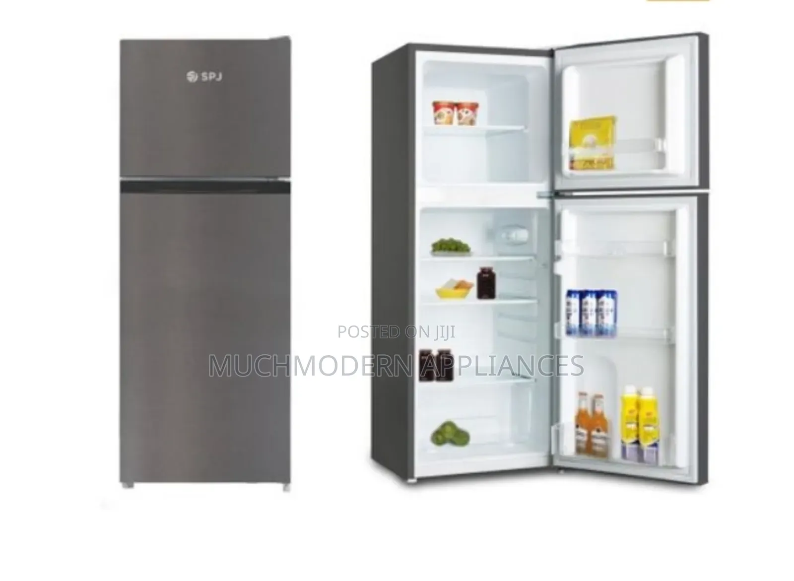 SPJ 160L 2-Door Top Freezer Refrigerator
