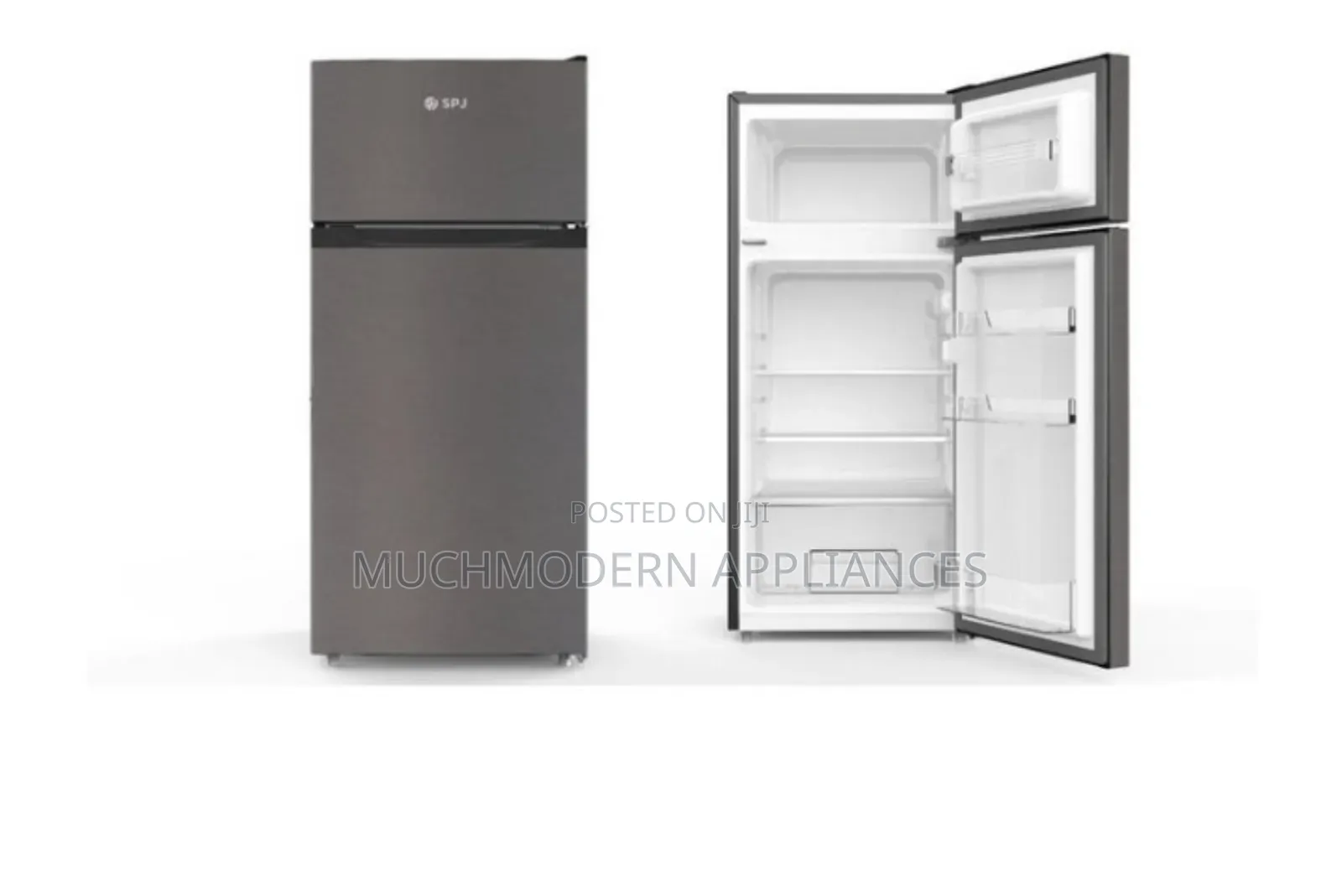 SPJ 140L 2-Door Top Freezer Refrigerator