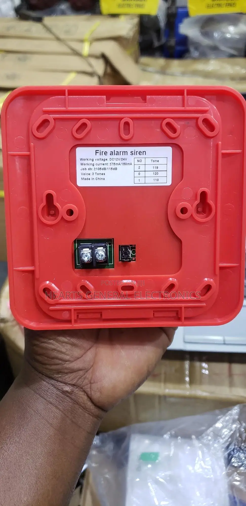 Fire Alarm Siren And Strobe 12v And 24v