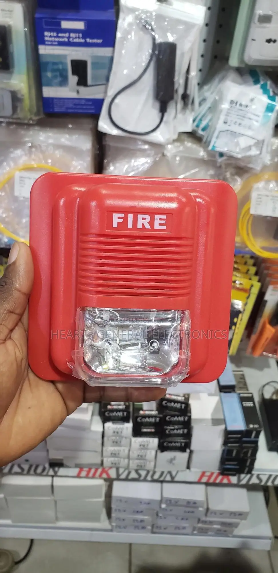 Fire Alarm Siren And Strobe 12v And 24v