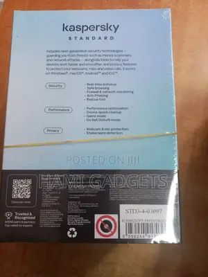 3device Kaspersky Standard Antivirus