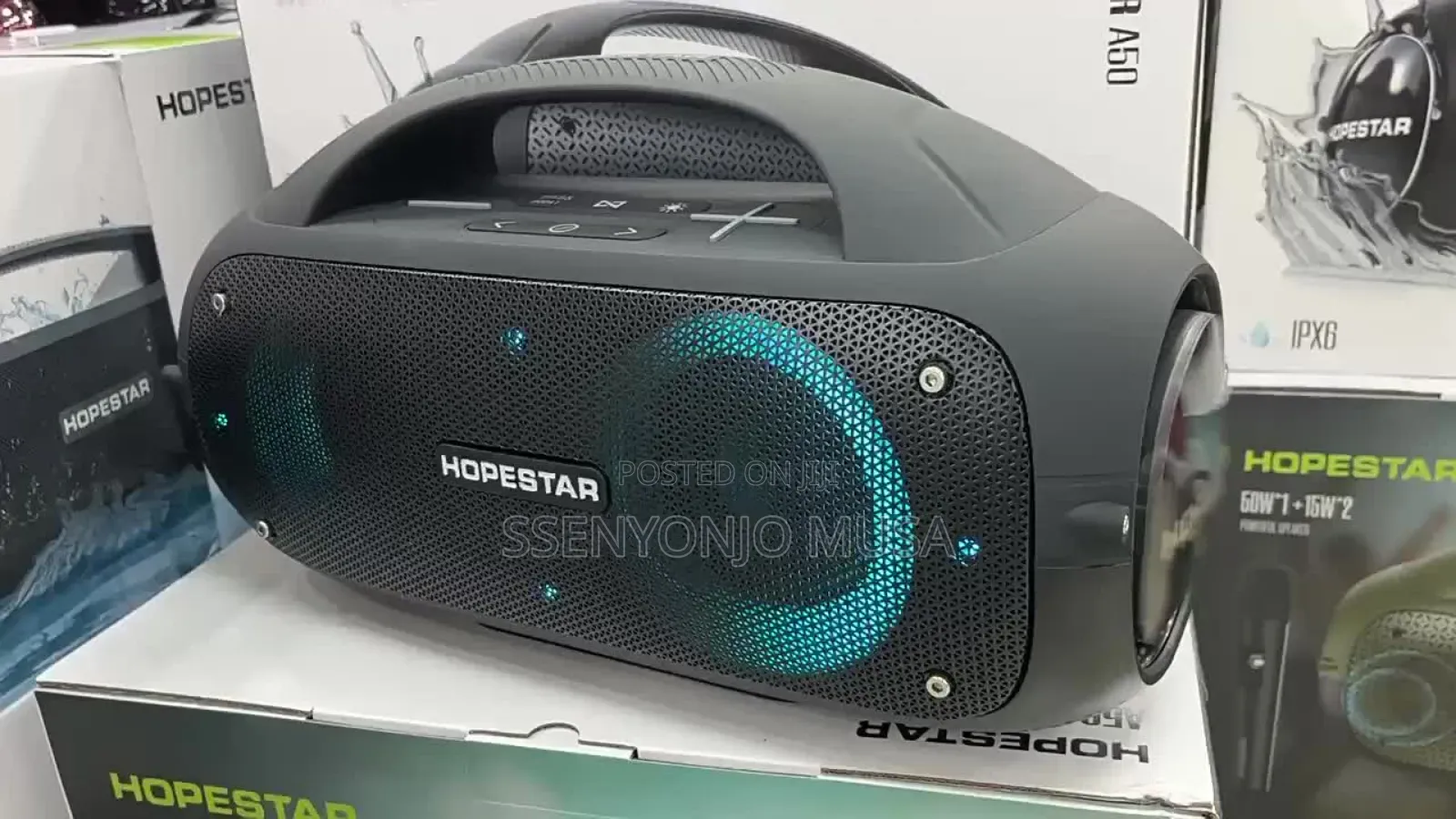 Hopestar A50 Waterproof Bluetooth Speaker - 80w Portable.