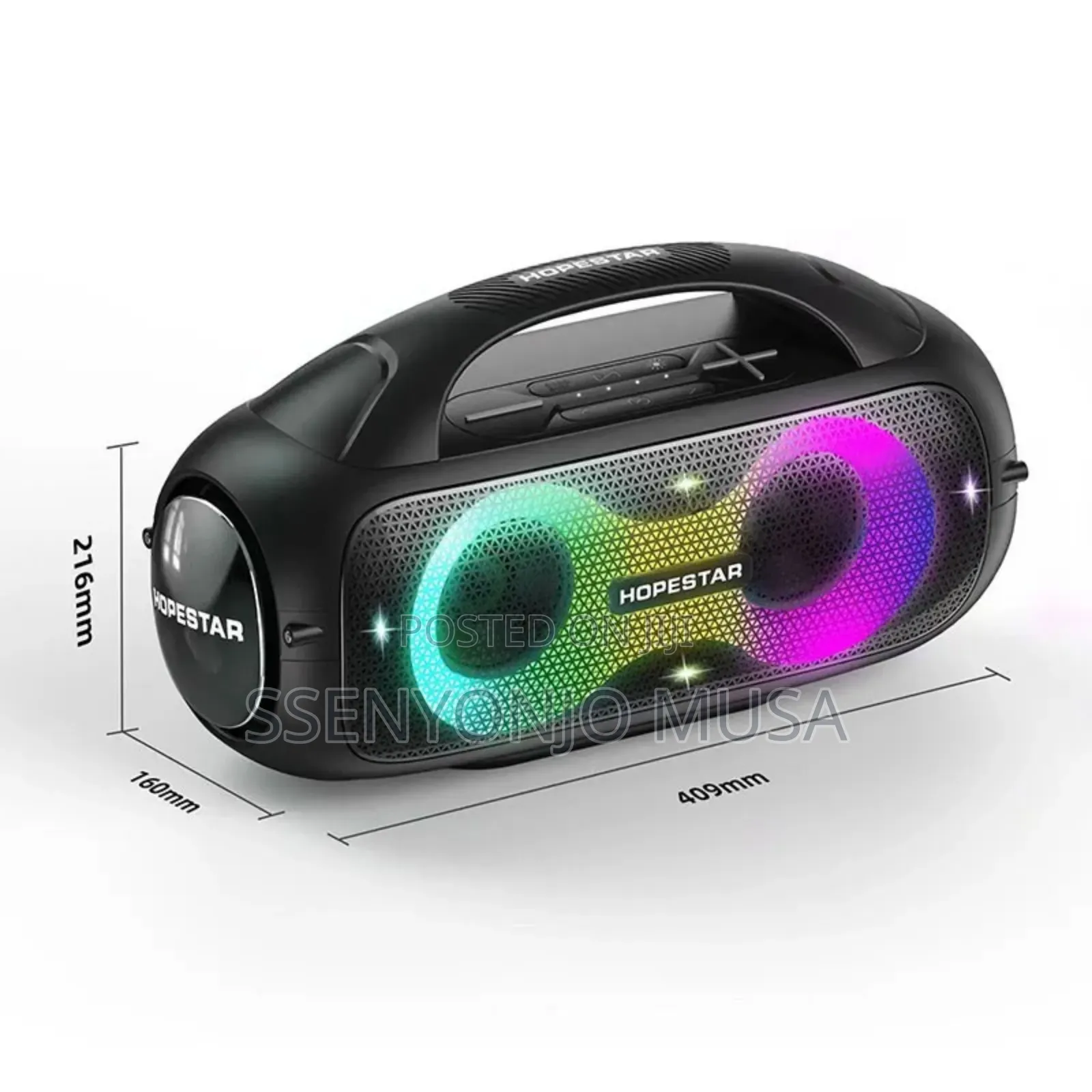 Hopestar A50 Waterproof Bluetooth Speaker - 80w Portable.