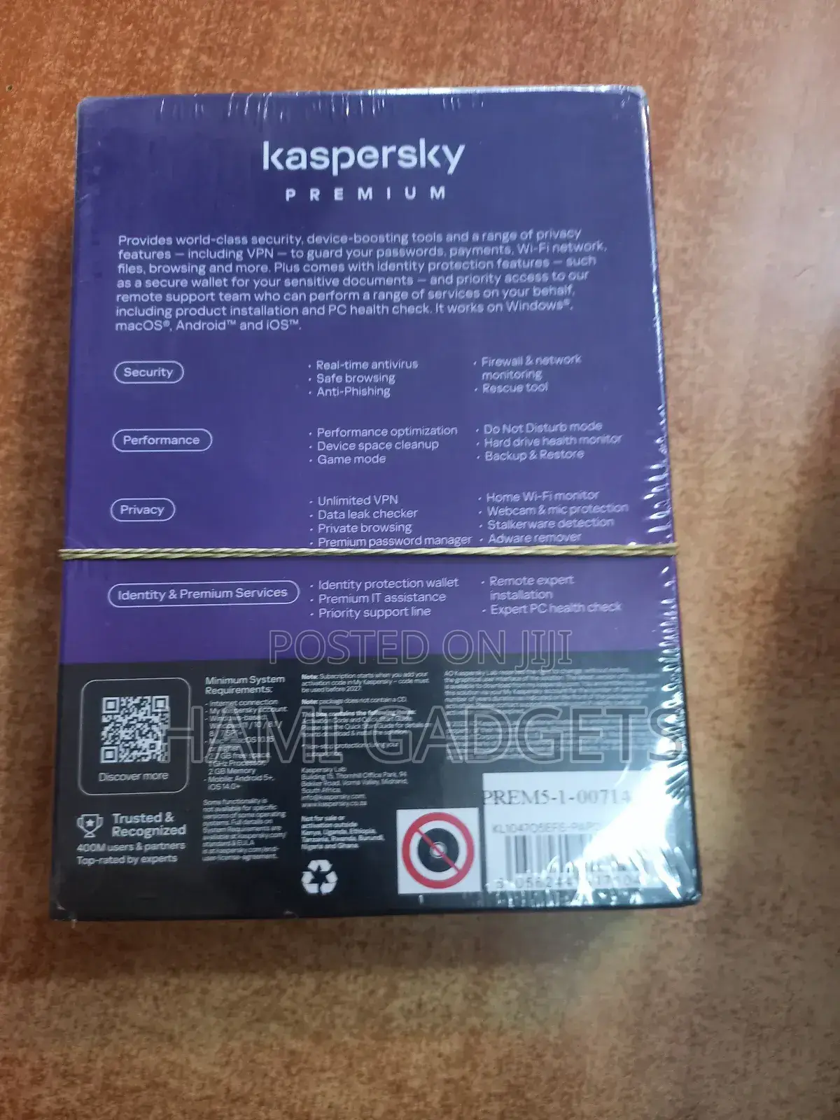 5user Kaspersky Premium Total Security