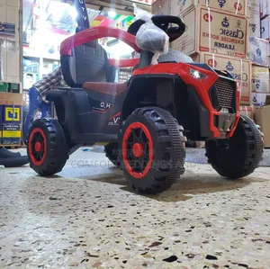Rechargeable Toy Car With Accelerator Red