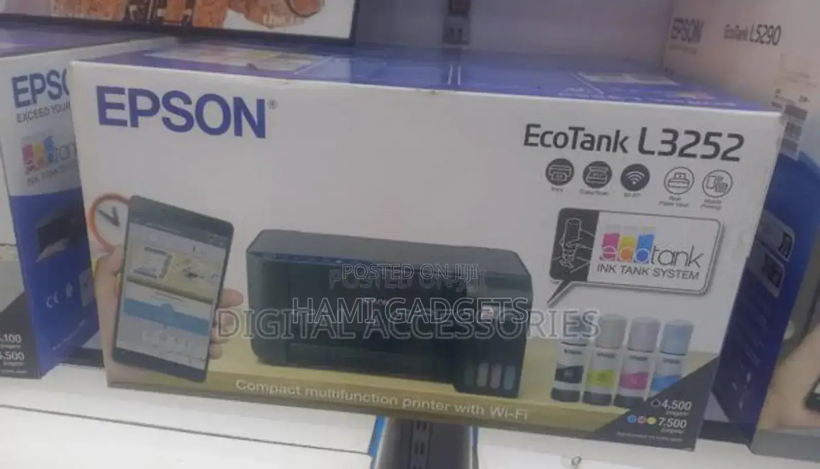 L3252 EPSON Printer Ecotank Wireless