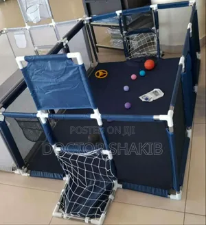 Unique Kids Soccer and Basketball Playground