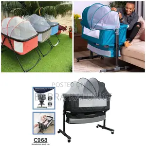 Multifunctional Bedside Baby Bed Crib