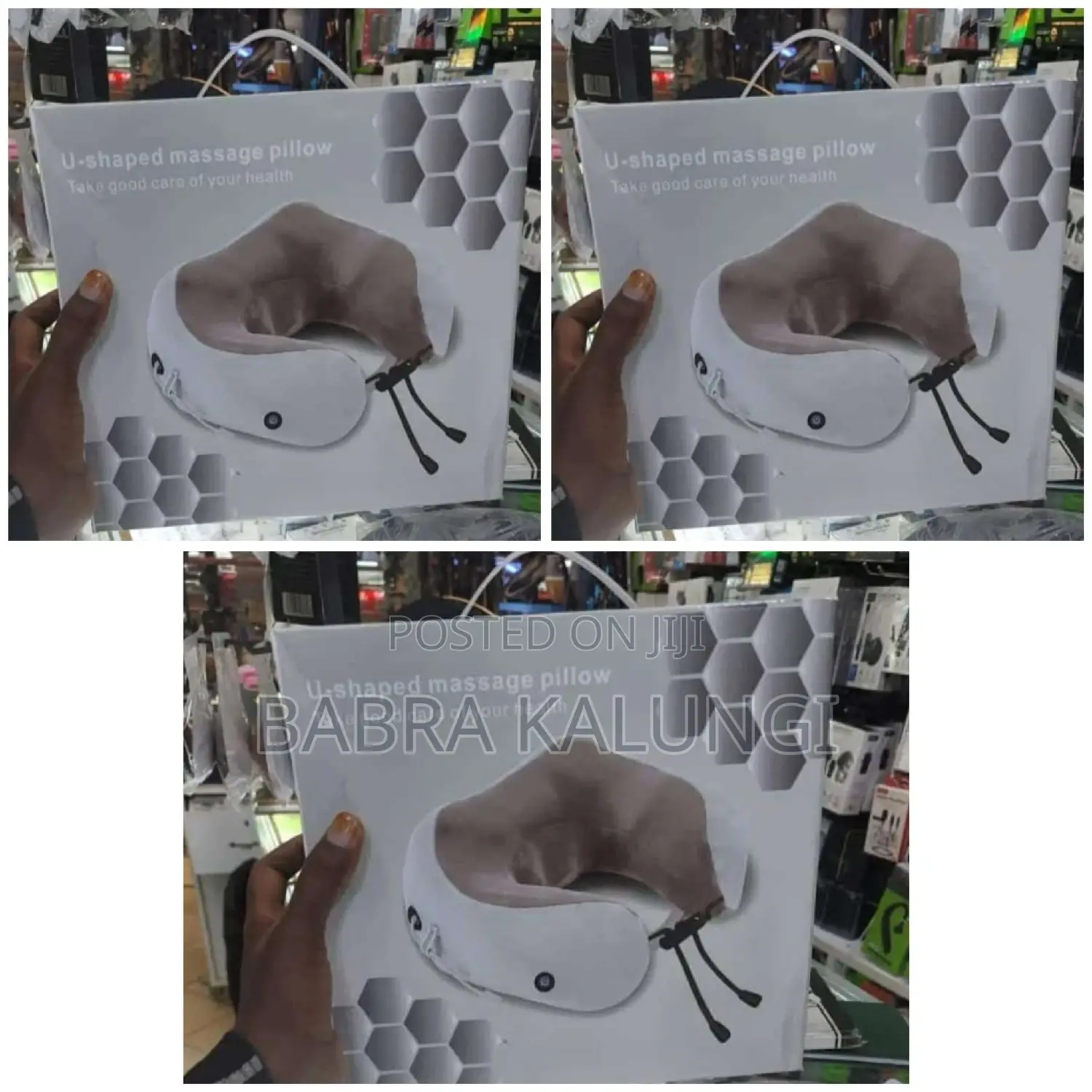 Rechargeable Massager Pillow