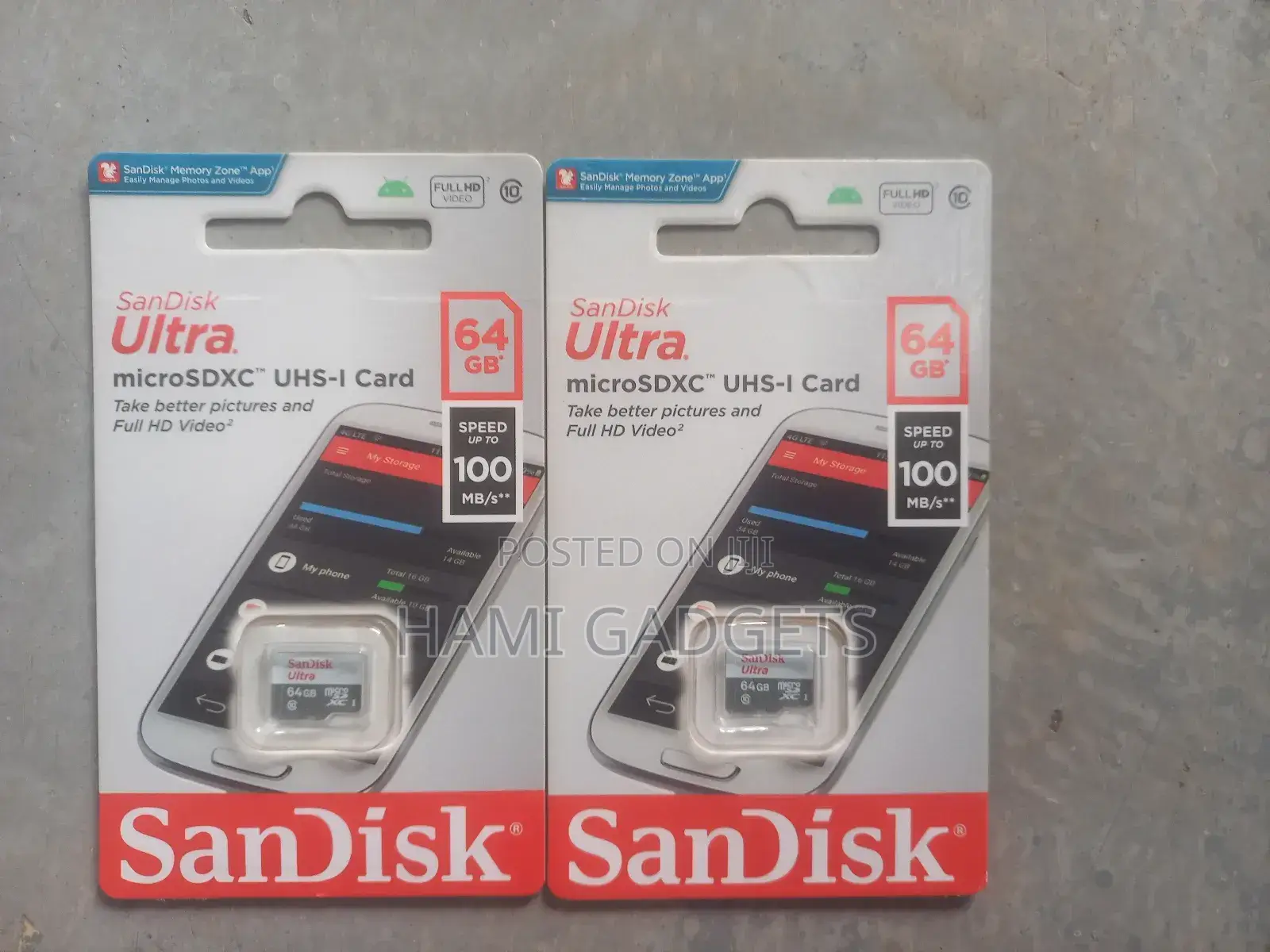 64gb Memorycard Sandisk Microsdxc Uhs Card