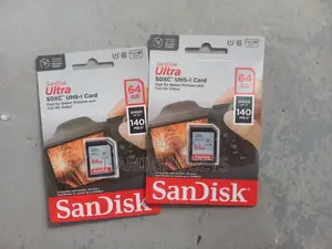 64gb Memorycard Sandisk Ultra SDXC Uhs Card