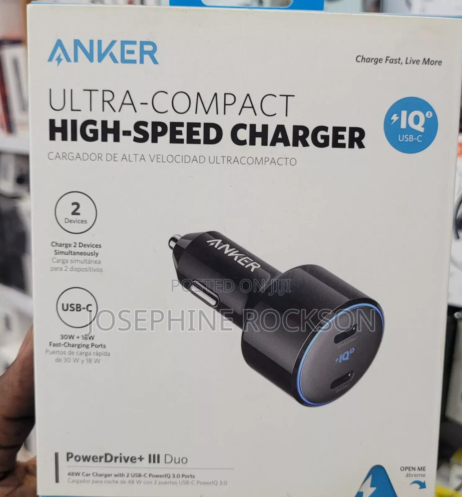 Anker High Speed Car Phone Adapter