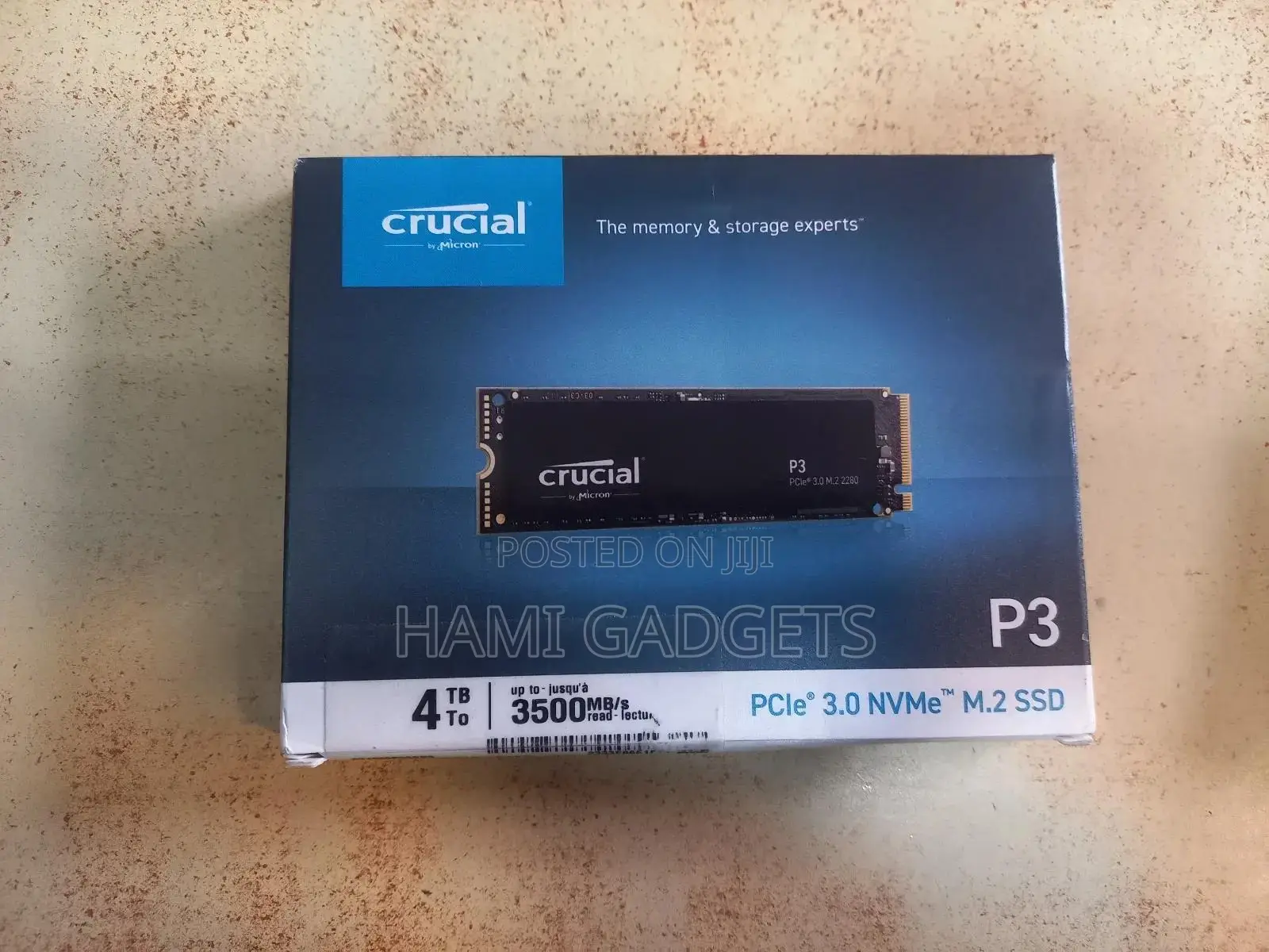 4tb SSD Nmve Crucial P3