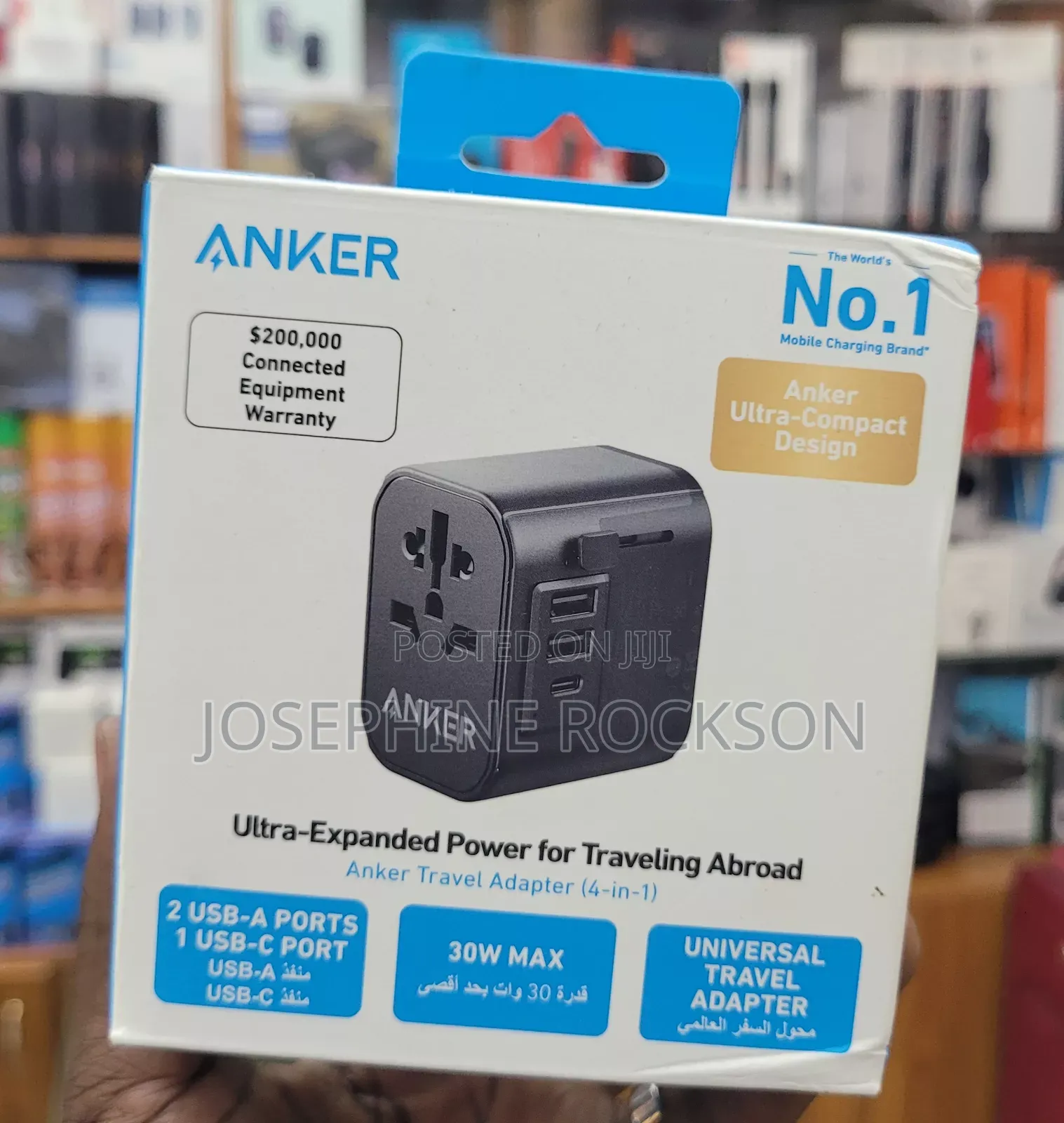 30w Anker Travel Adapter