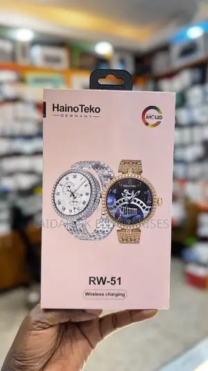 Haino Teko RW-51 Smartwatches for Girls and Womens_silver