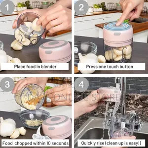 Cordless Mini Electric Food Garlic Chopper