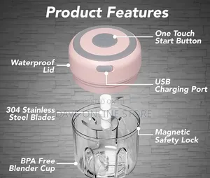 Cordless Mini Electric Food Garlic Chopper