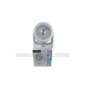 LEXICAL Portable Plastic USB 90° Wide Angle Desk Fan