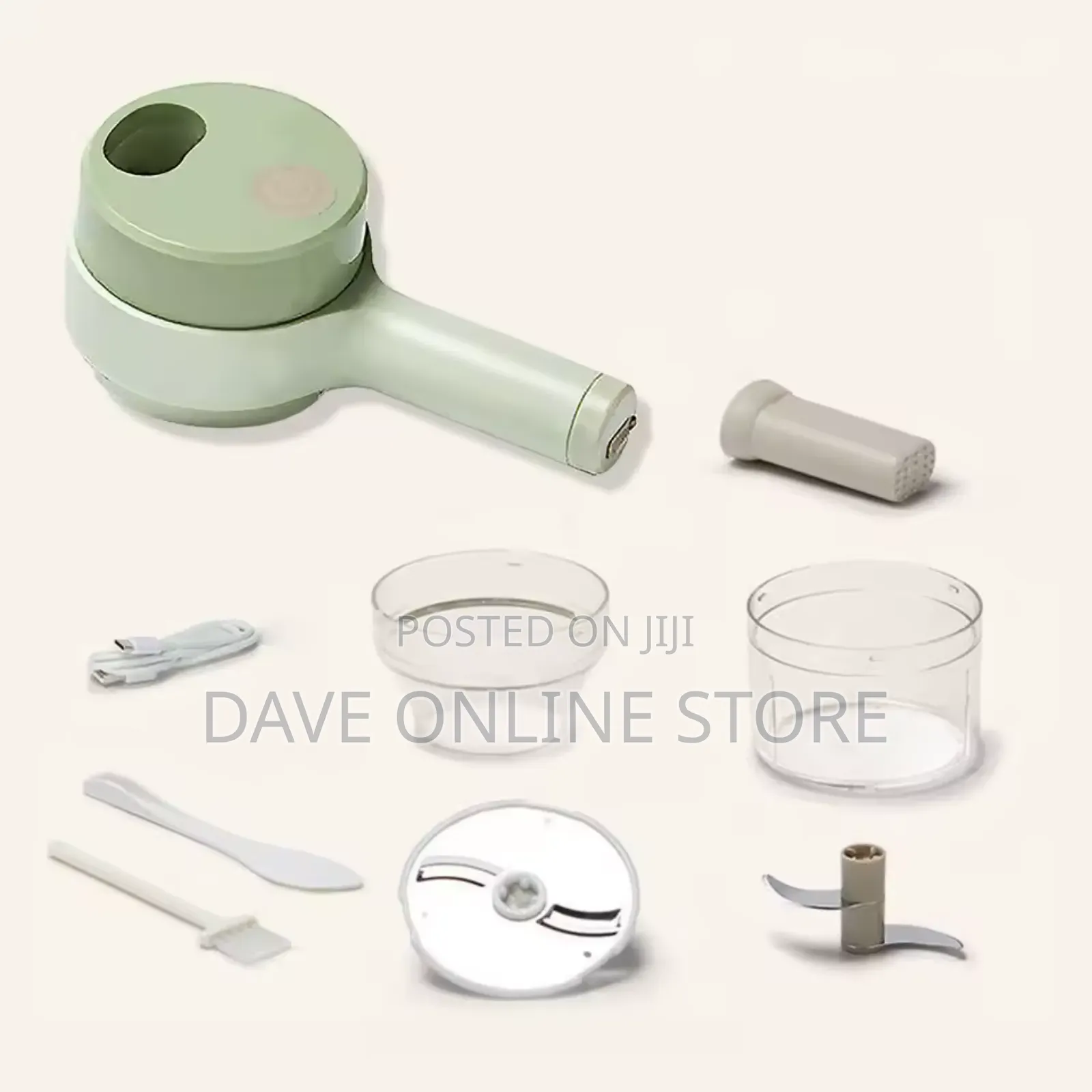 Rechargeable Electric Garlic Press, Wireless, Kitchen Mincer