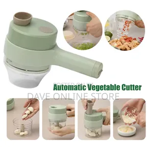 Rechargeable Electric Garlic Press, Wireless, Kitchen Mincer