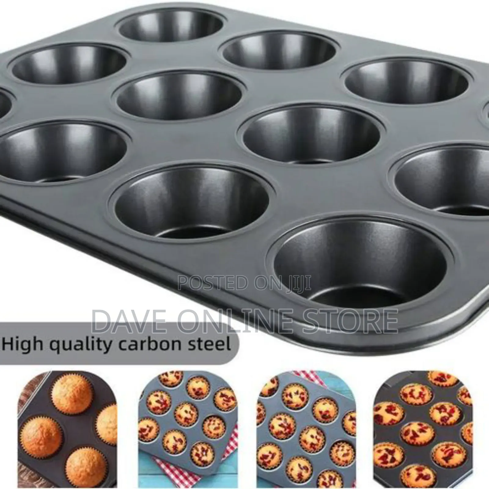 Muffin Pan, 12 Cupcake Pan, Muffin Tin,
