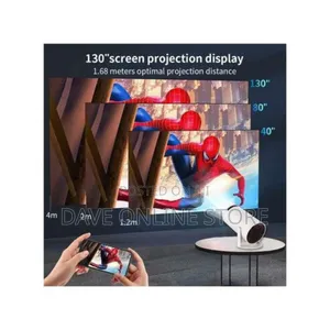 Smart Wireless With Android TV 12.0,5G Wifi Projector