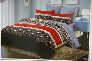6x6 Cotton Bed Cover 4pcs