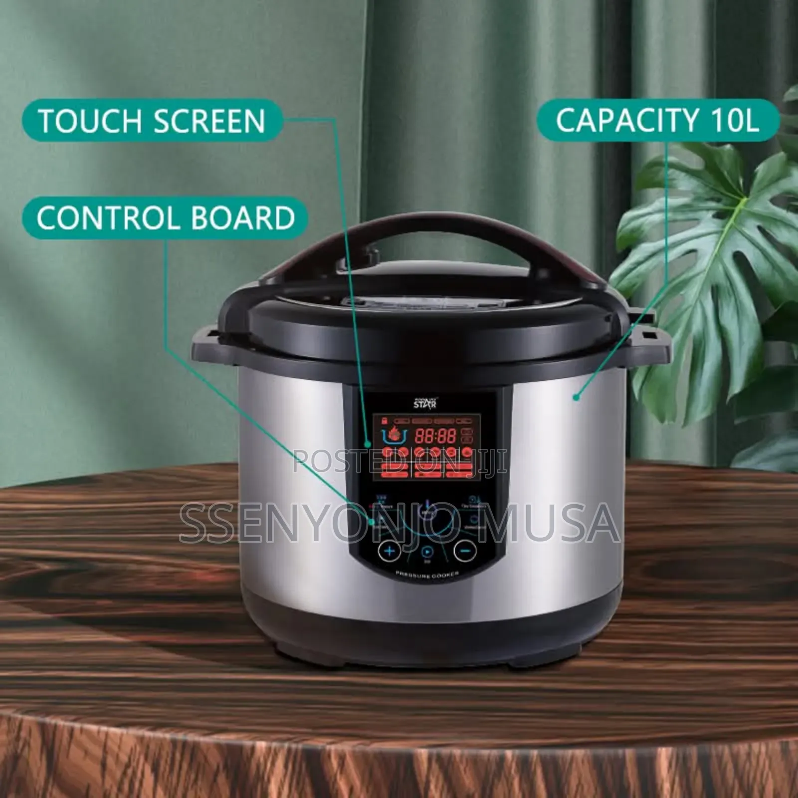 Winningstar 10l Multi-Function Electric Pressure Cooker-