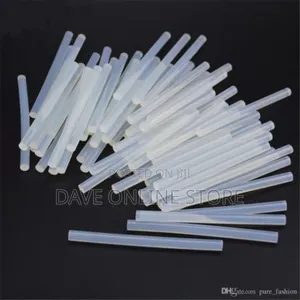 Hot Melt Glue Sticks - 50 Pcs, Transparent