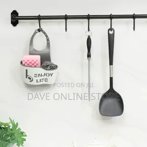 Kitchen Sink Caddy Sponge Plastic Soap Holder