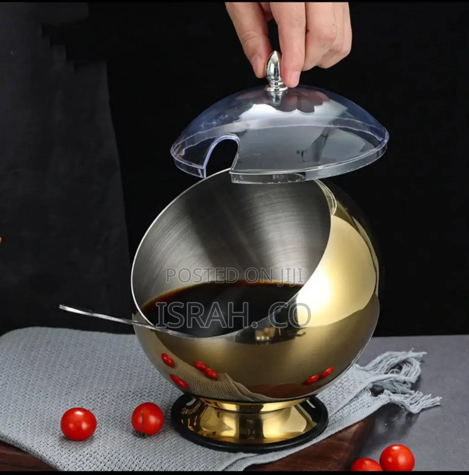 Gold Hotel/Restaurant Stainless Steel Sauce/Buffet Bowl