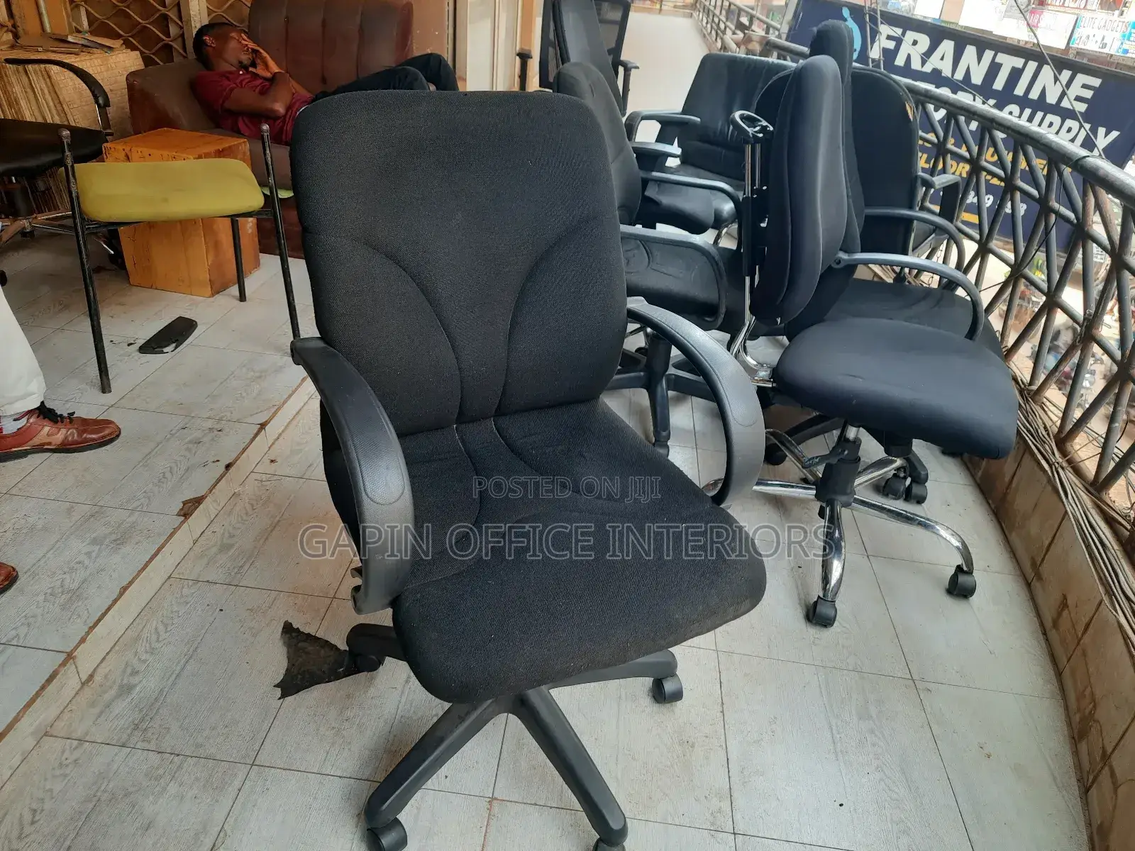 Second Hamrick Shirt Back Chair