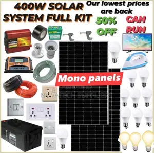 400W Solar System Full Kit / Complete Set