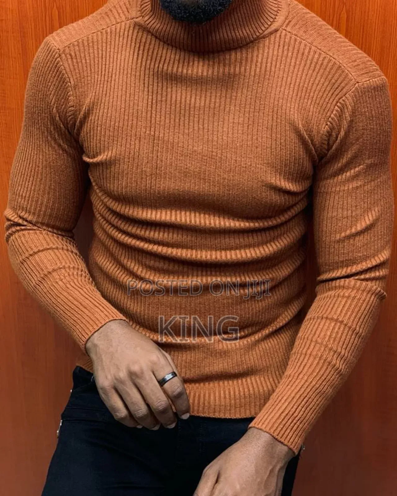 Heroic Pull Neck Fit Sweater