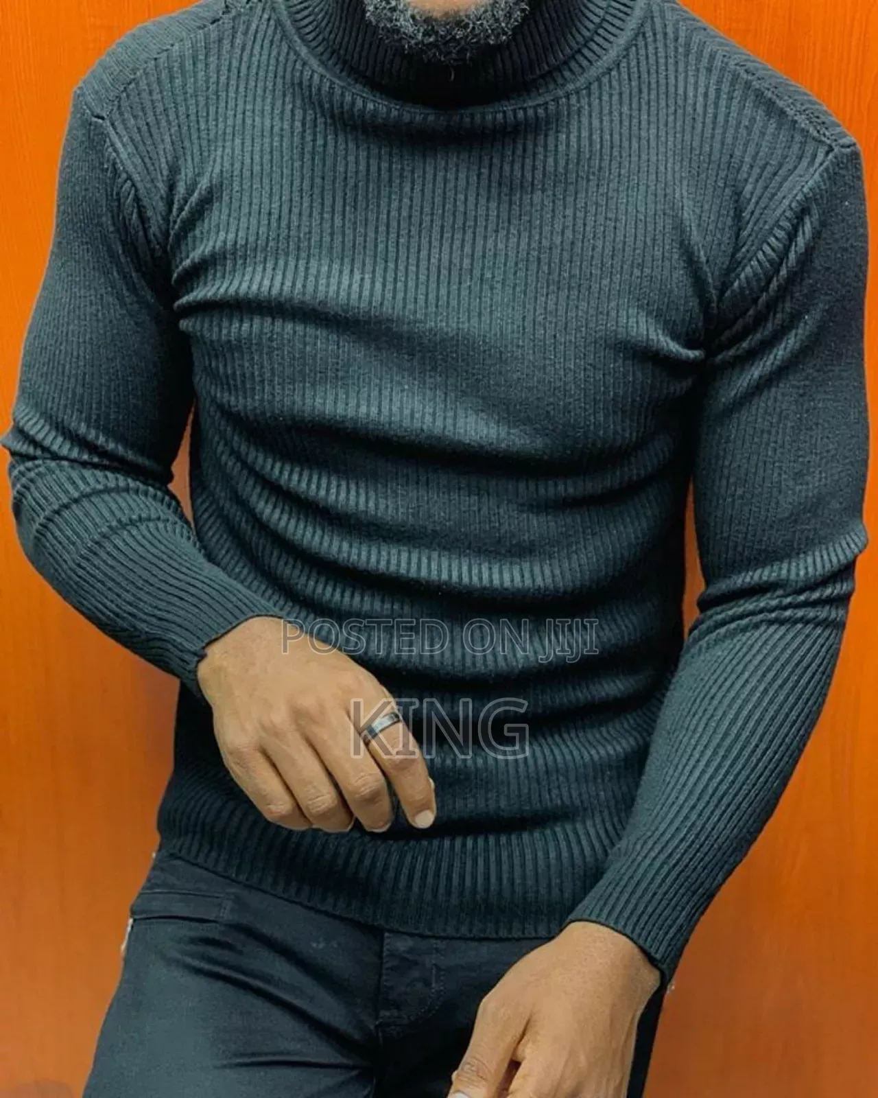 Density Pull Neck Fit Sweater