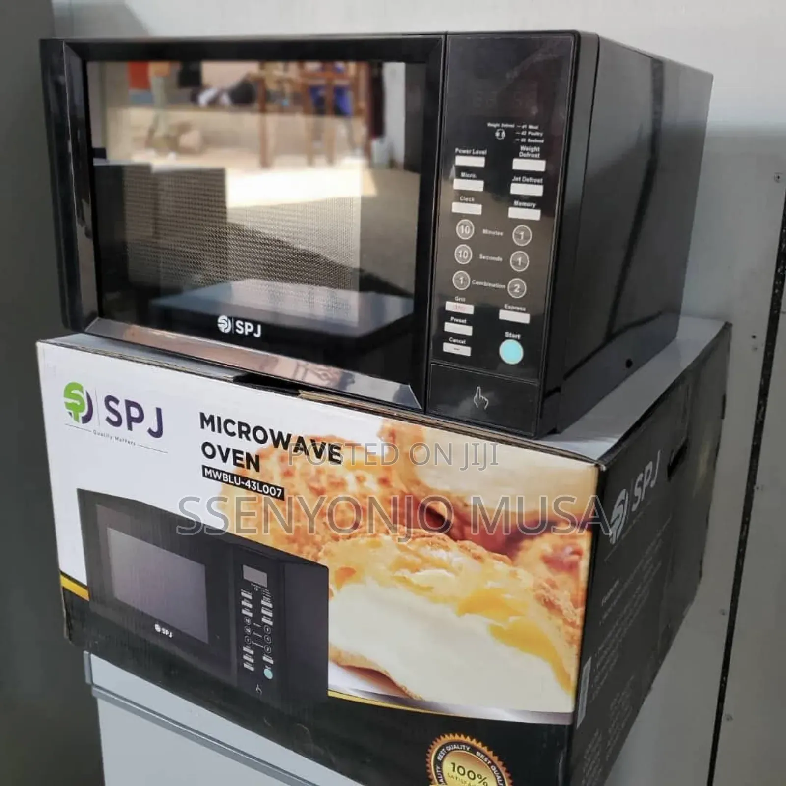SPJ Microwave Oven 43l Digital Solo With Grill