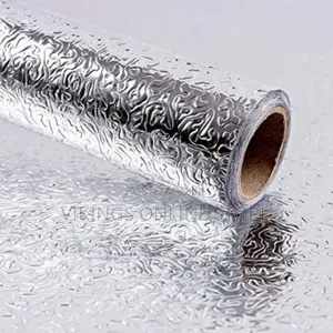 Aluminium Plated Shelf Liner for Kitchen Cupboard Cabinets