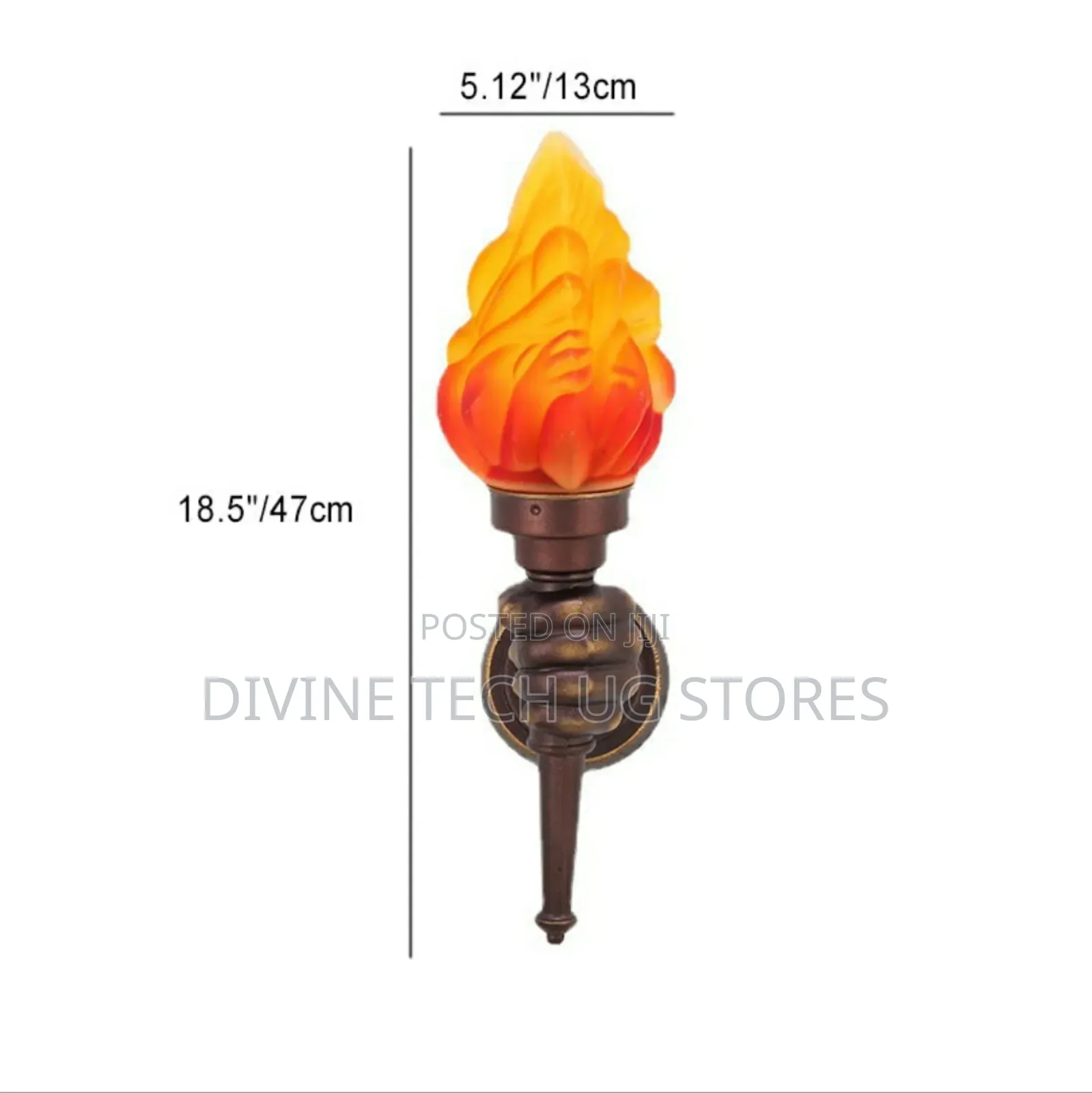 Wall Light Outdoor Waterproof Torch Arm Light