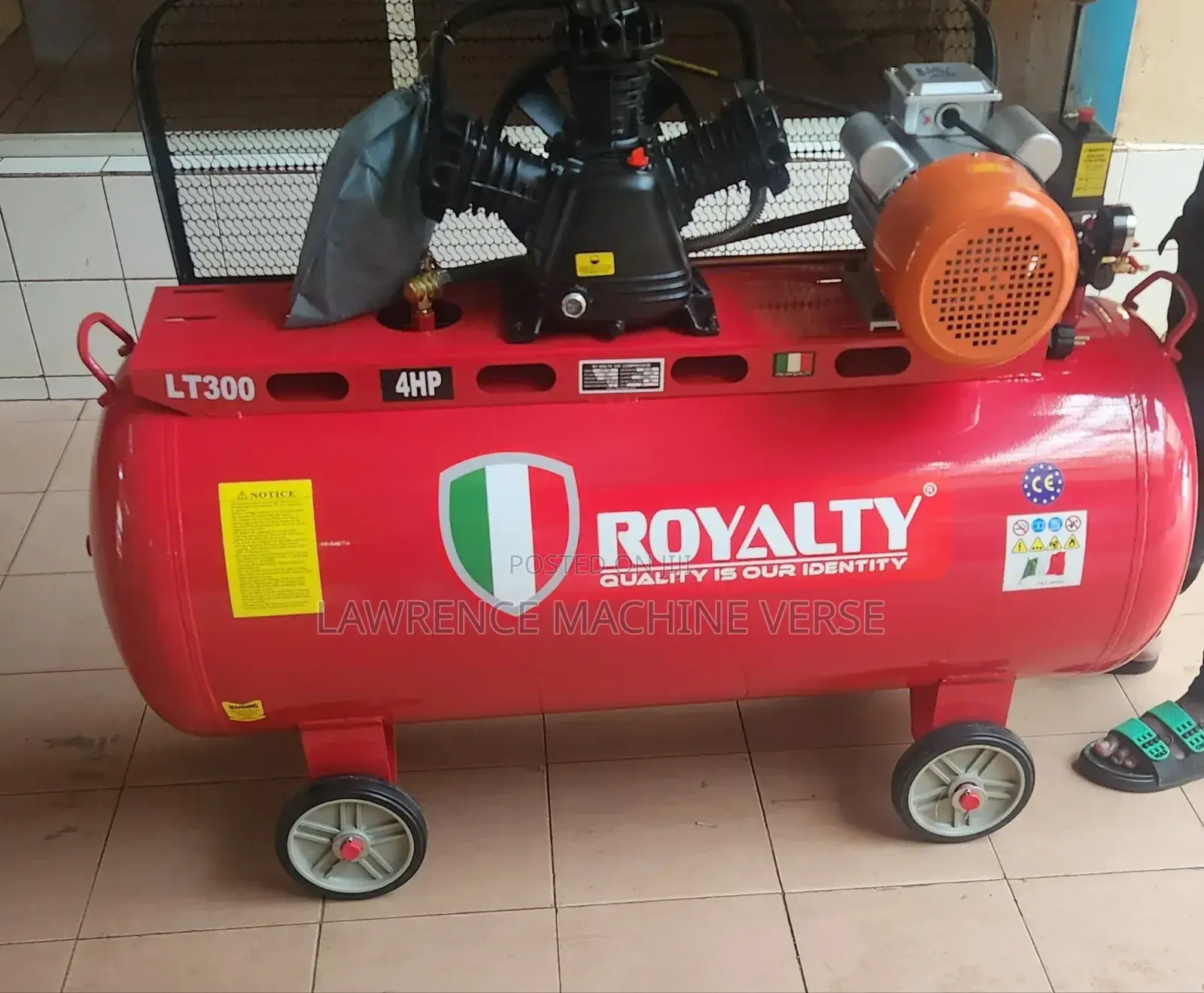 Electric Compressor 300L