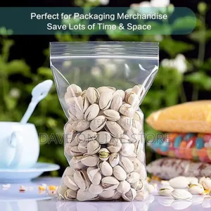 Reusable Freezer Bag Leakproof Top Zip Lock Bags... 20pcs