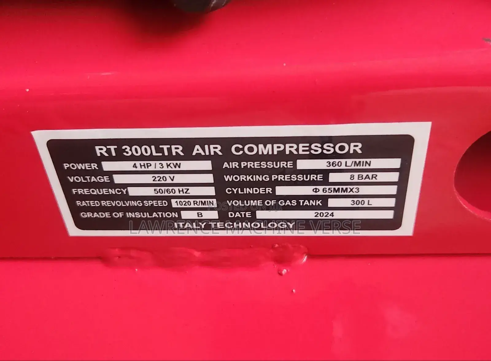 Electric Compressor 300L