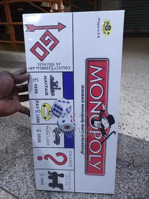 Foldable Monopoly Board Game