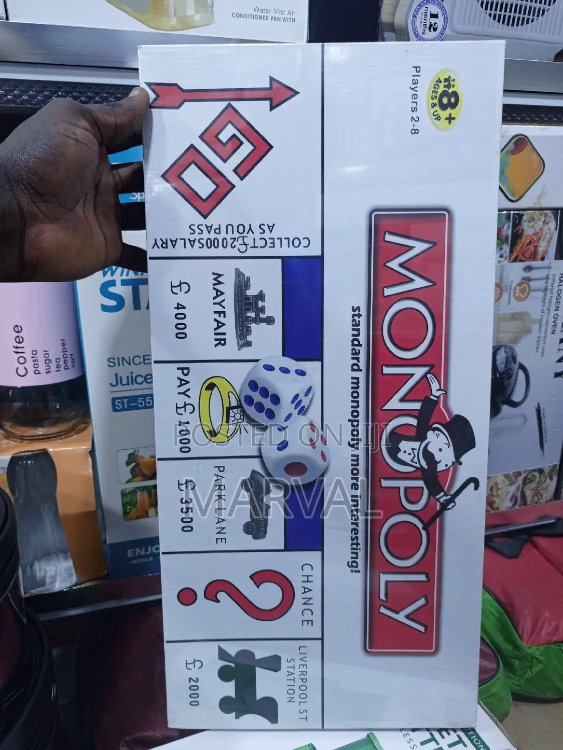 Foldable Monopoly Board Game