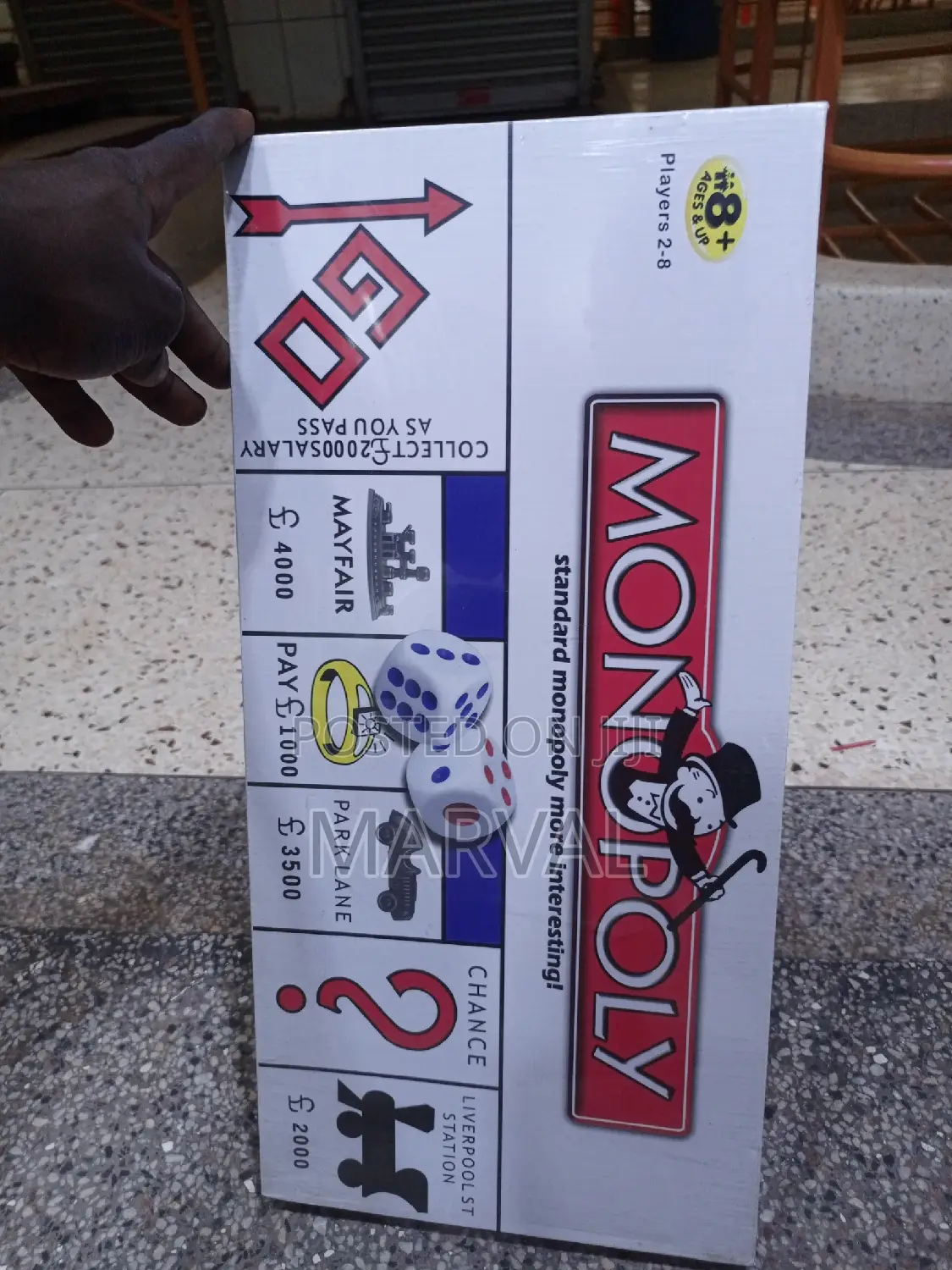 Foldable Monopoly Board Game