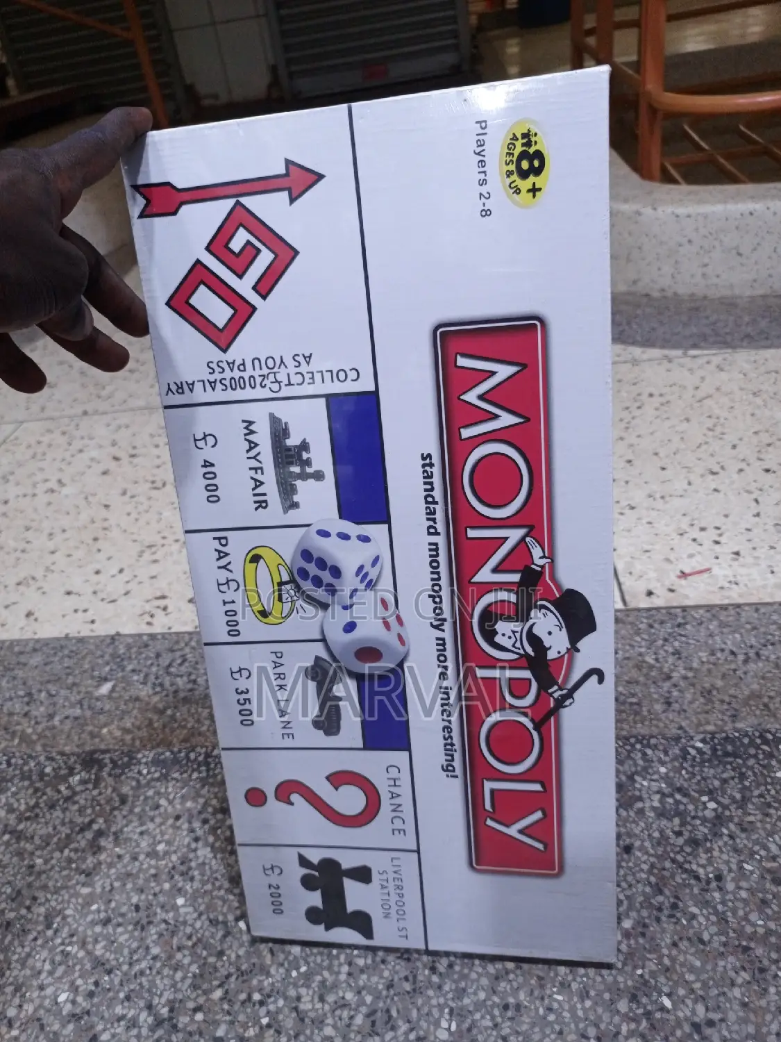 Foldable Monopoly Board Game