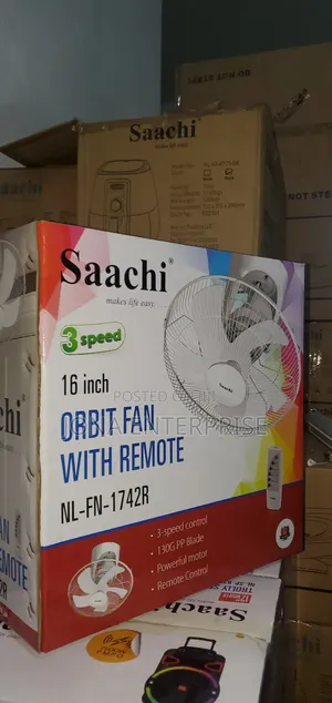 Saachi Ceiling Fan With Remote