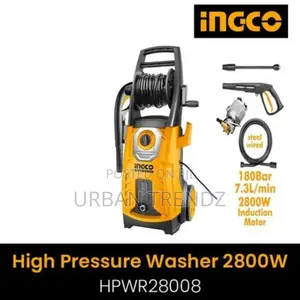 INGCO High Pressure Car Washer, 2800W |100% Pure Copper