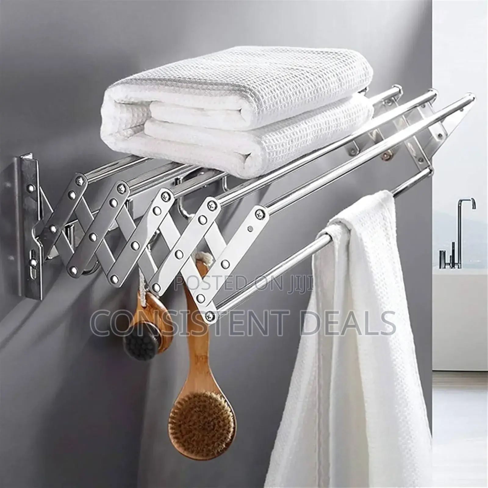 Foldable Wall Mounted Clothes Drying Rack